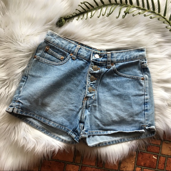 Waist Paris Blues Jean Shorts | Poshmark